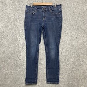 Old Navy The Flirt Jeans Women 8 Short Blue Denim Mid-rise Skinny Med Wash